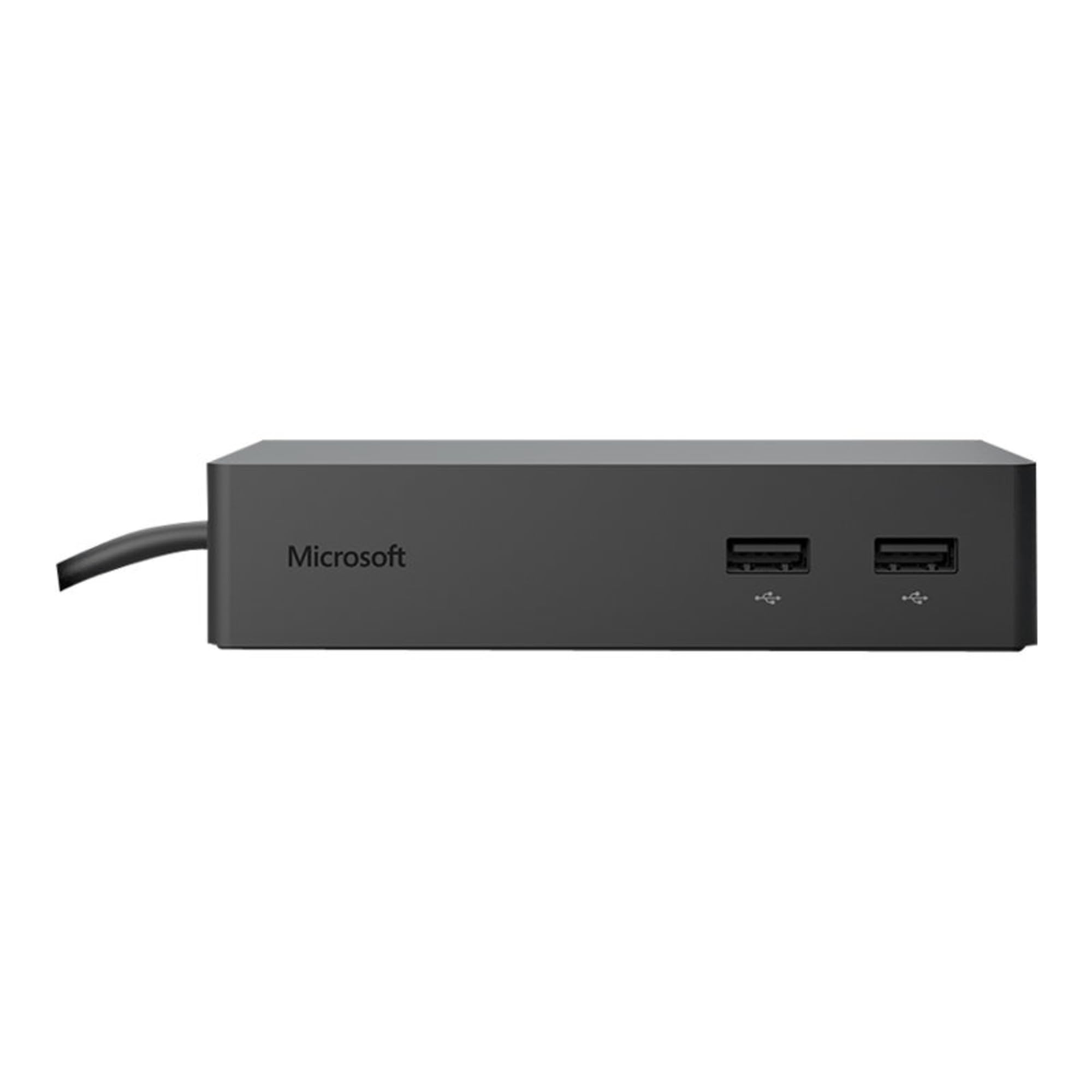 Microsoft Surface Dock - 4 USB Ports & Ethernet Adapter for Surface Pro 3/4 & Surface Book | USB 3.0 Hardware Interface (Black) | Perfect for Home Office & Remote Work Setup