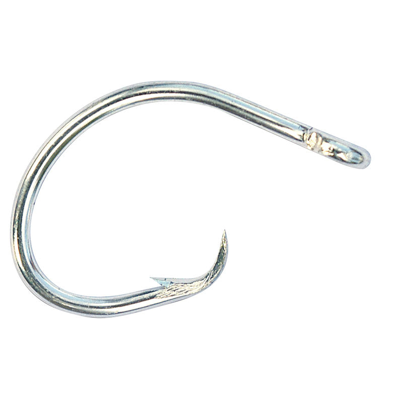 Mustad 39960 Tuna Circle Duratin Hooks - Saltwater Fishing Hooks for Tuna, Marlin & Big Game Fish - Perfect for Deep Sea Fishing & Offshore Angling