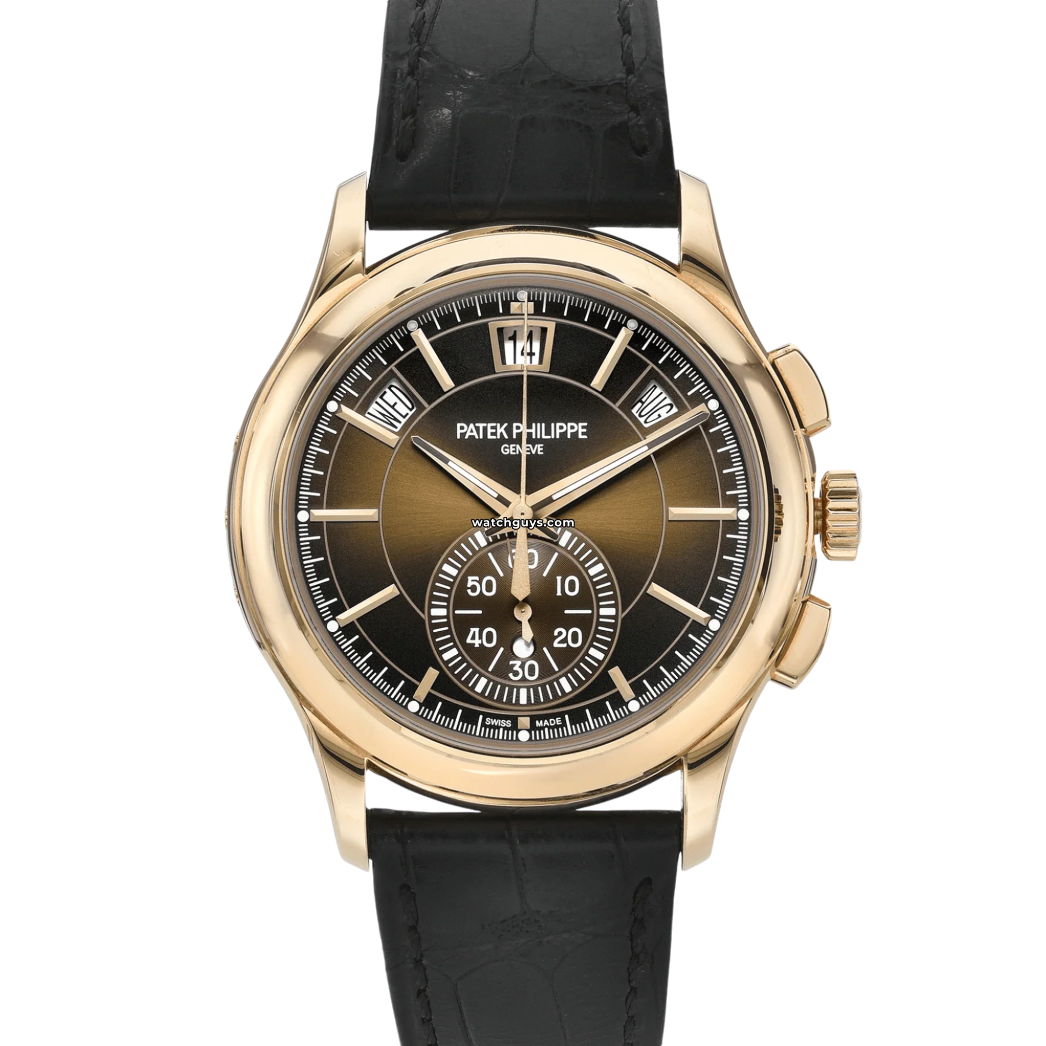Patek Philippe Complications 5905R-001 Rose Gold Men's Watch - Luxury Automatic Chronograph for Business & Formal Occasions