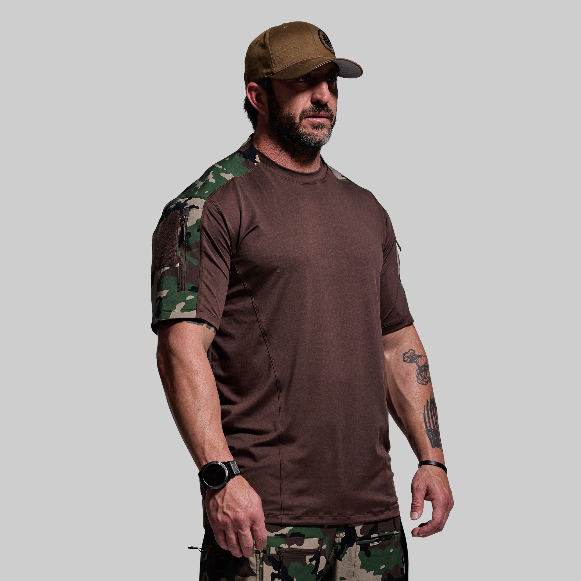 Premium Op Top (Woodland) - Durable Outdoor Camping Gear for Hiking, Backpacking & Survival Adventures