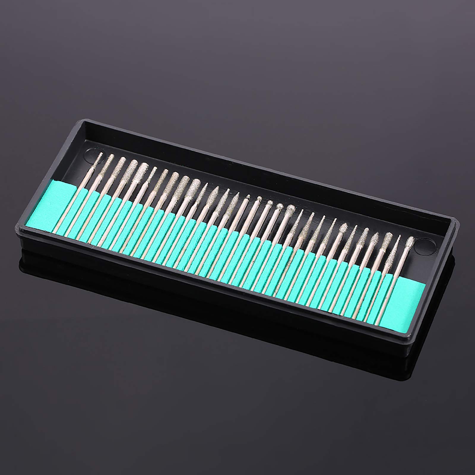 Ubersweet® 43Pcs Nail Drill Bits Kit for Nail Art Machine - Salon & Home Use