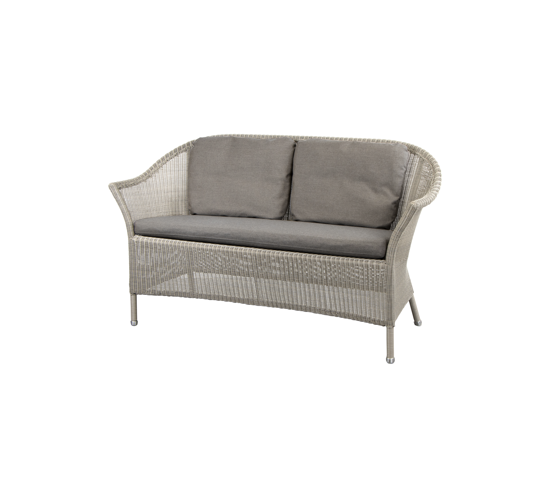 Comfortable Lansing 2-Seater Sofa - Modern Fabric Loveseat for Small Spaces | Perfect for Living Room, Apartment, or Office Lounge