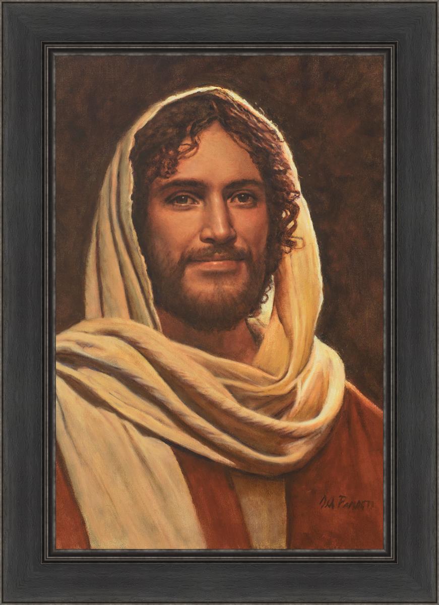 Emmanuel By Del Parson - Premium Religious Wall Art for Home & Church Decor - Perfect for Living Rooms, Bedrooms & Worship Spaces