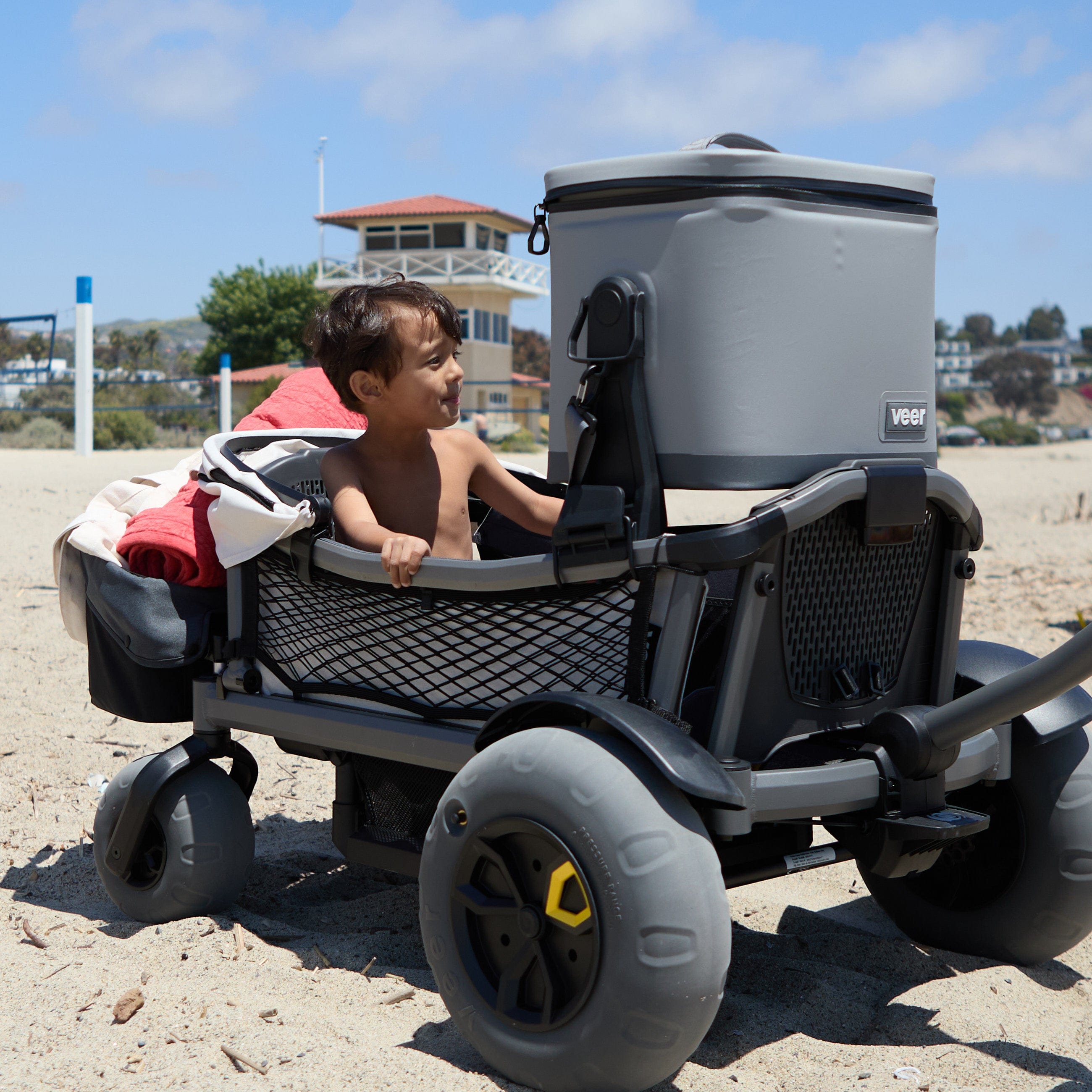 Veer Day Cooler - Insulated Outdoor Cooler for Picnics, Camping & Beach Trips - Portable & Durable Cooler for Food & Drinks - Perfect for BBQs, Tailgating & Outdoor Adventures
