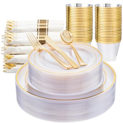 Clear and Gold