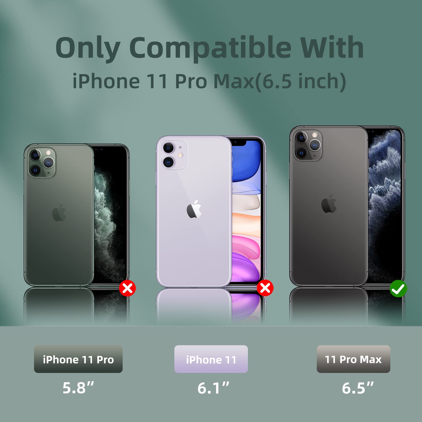 K TOMOTO iPhone 11 Pro Max Case (6.5
