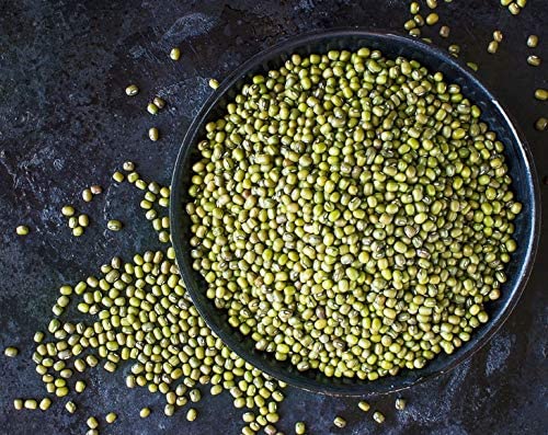 Food to Live - Organic Mung Beans 1lb | Whole Dried Raw Moong Dal | Kosher Vegan Sirtfood Bulk Green Gram | High in Fiber Protein Iron | Perfect for Sprouting, Indian Cooking & Healthy Snacks