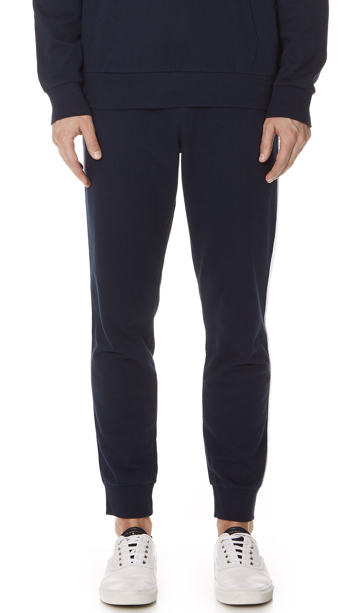 Emporio Armani Men's Cotton Lounge Pants - Comfortable Long Trousers for Casual Wear & Home Relaxation (Style 8P571, Item 111690) | Perfect for Lounging, Travel & Everyday Comfort
