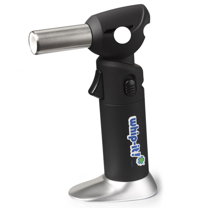 Whip It! Flex 05R Flex Torch Lighter - Black Rubber Grip for Outdoor Camping, BBQ & Survival Gear