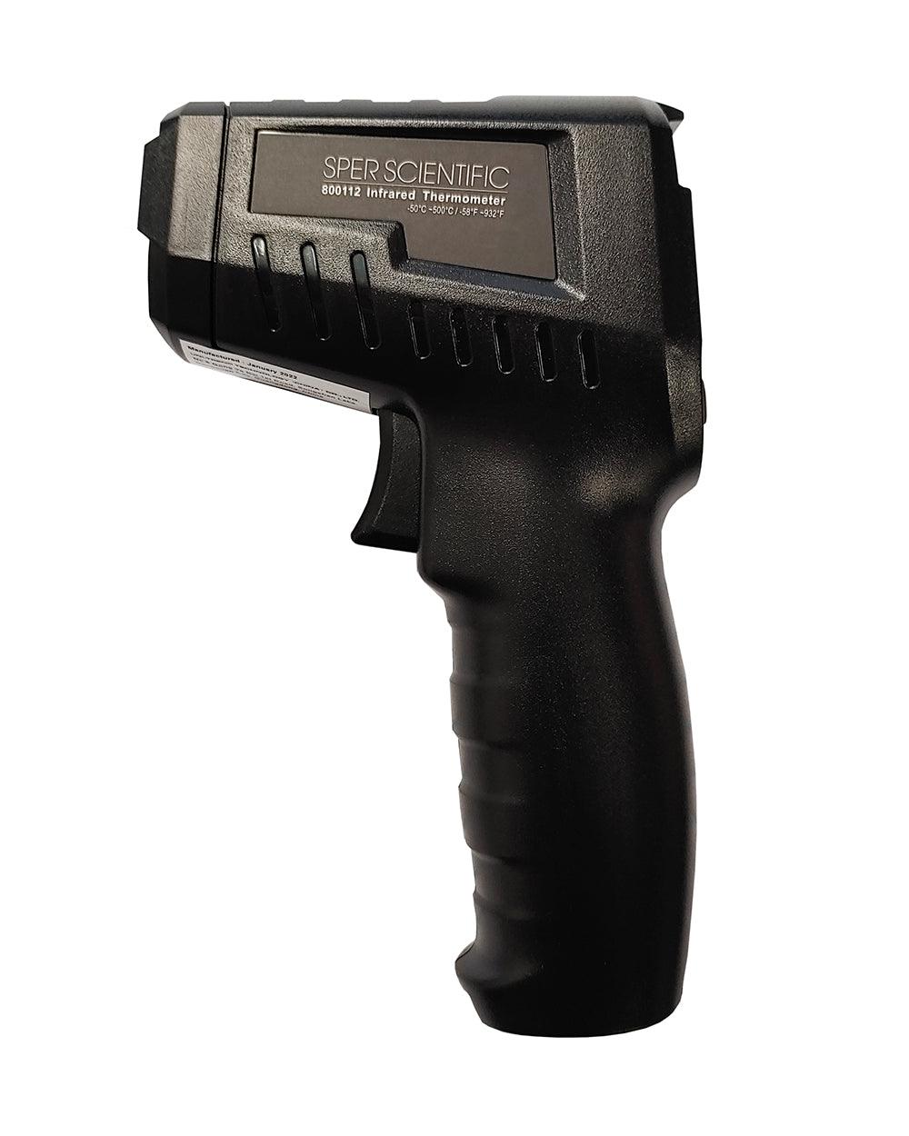 Non-Contact Infrared Thermometer Gun -12:1 Distance Ratio, -58°F to 932°F (-50°C to 500°C) for Accurate Temperature Readings - Perfect for Cooking, HVAC, Automotive & Home Use