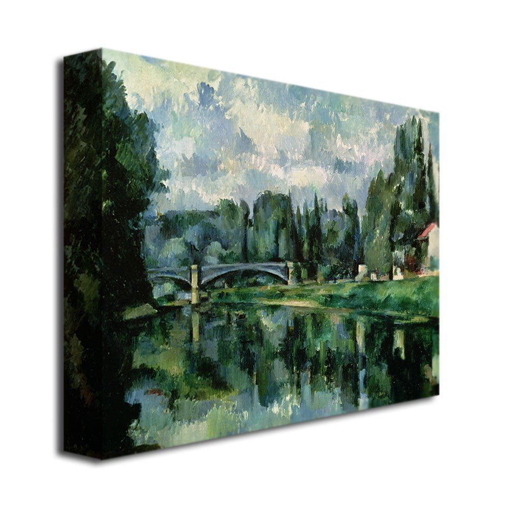 Trademark ART Bridge of Sighs Canvas Wall Art Print by Canatello - 18x24 Inches - Venetian Landscape Painting for Living Room, Bedroom & Office Decor