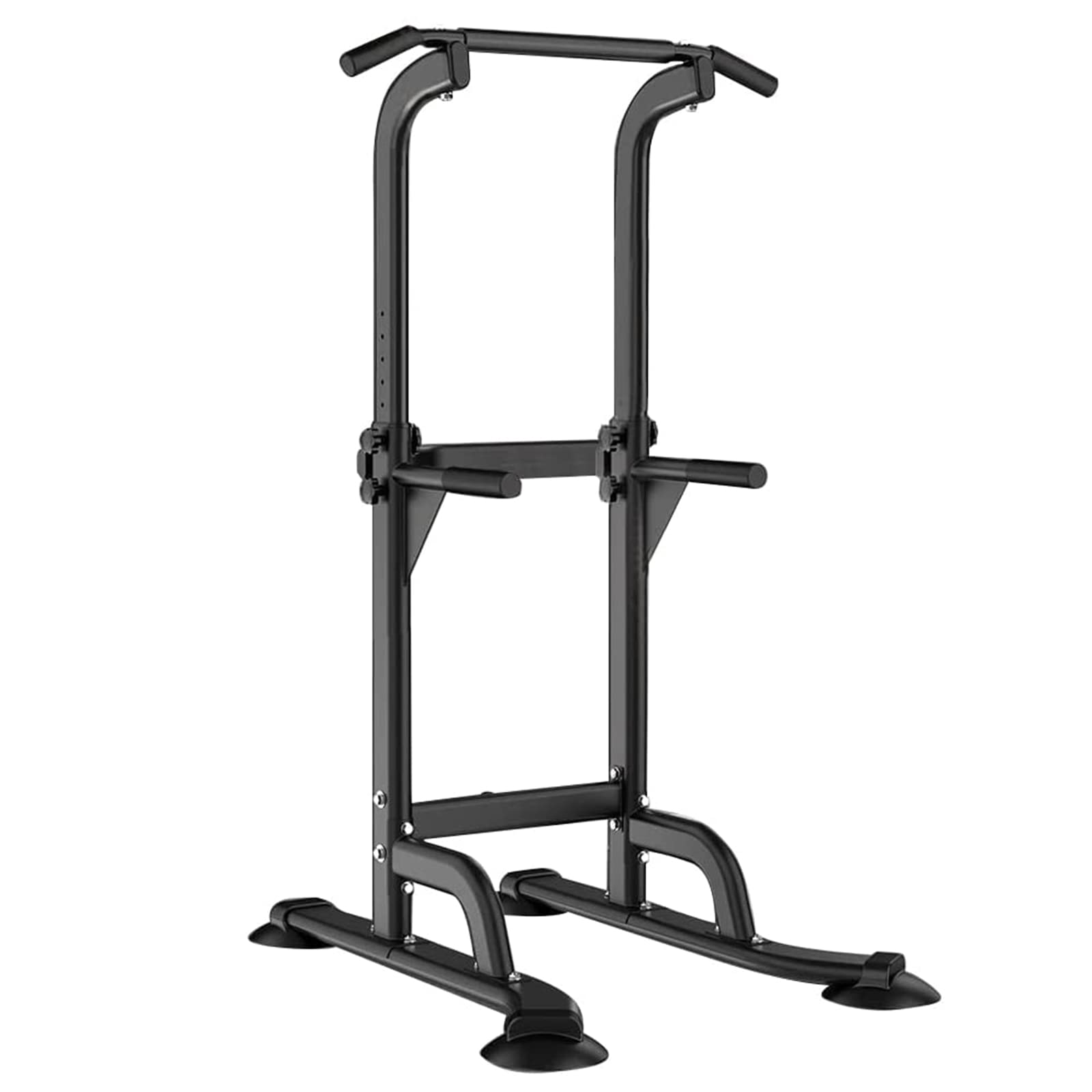 Soges Adjustable Power Tower - Pull Up Bar, Dip Station & Multi-Function Home Gym Equipment for Strength Training (PSBB005-CA) | Perfect for Home Workouts, Calisthenics & Full-Body Fitness