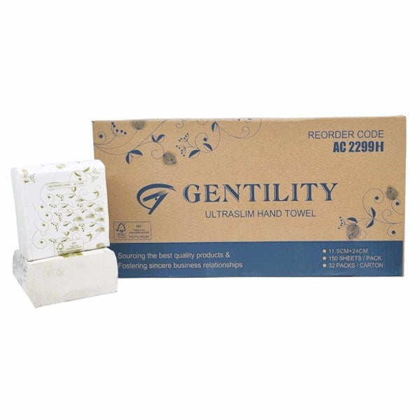 Gentility Ultraslim Hand Towel 11.5