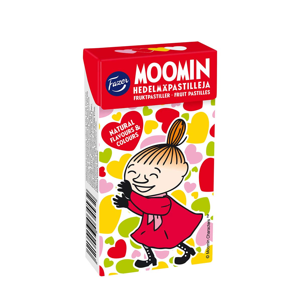 MoominFruit Pastilles Gummy Candy - 40g Box (Pack of 1) - Delicious Finnish Sweets for Kids & Adults - Perfect for Snacking, Lunchboxes, and Party Favors
