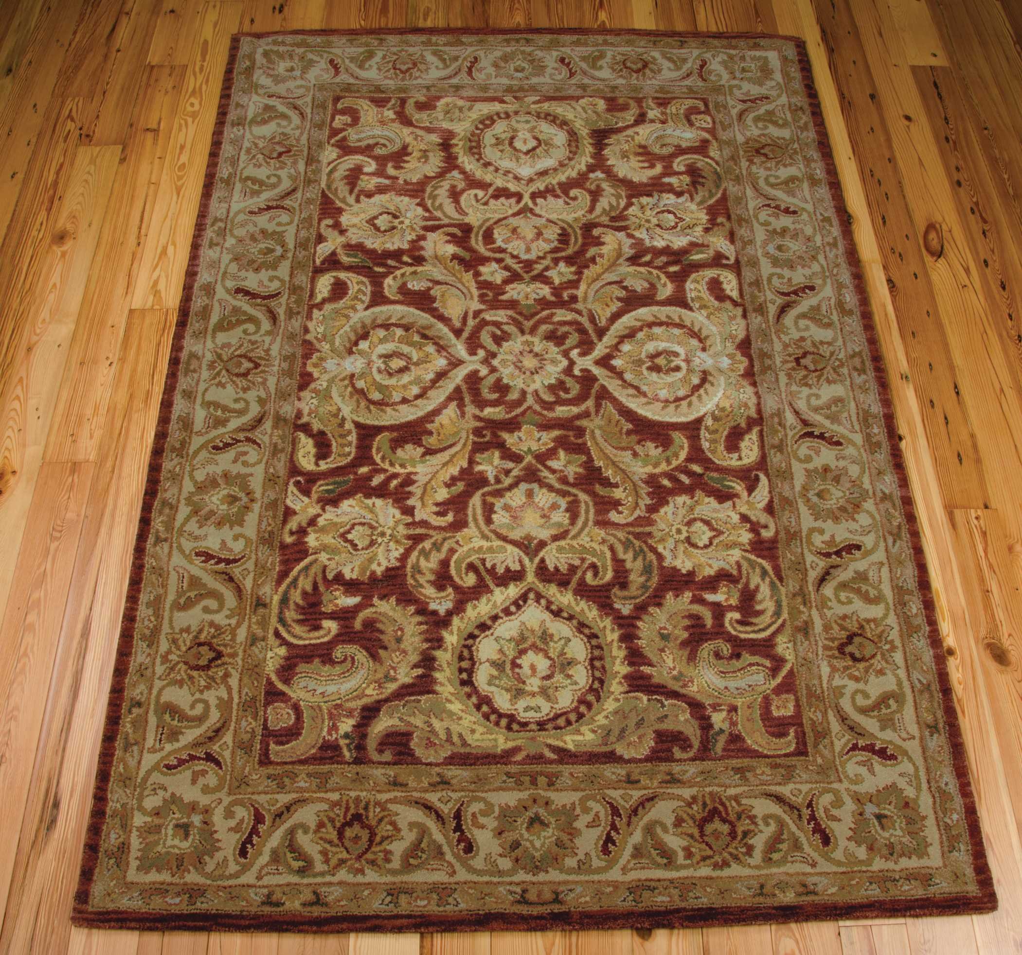 Nourison Jaipur Persian Cinnamon 4x6 Area Rug - Easy to Clean, Non-Shedding, Soft & Durable - Perfect for Bedroom, Living Room, Dining Room & Kitchen Decor
