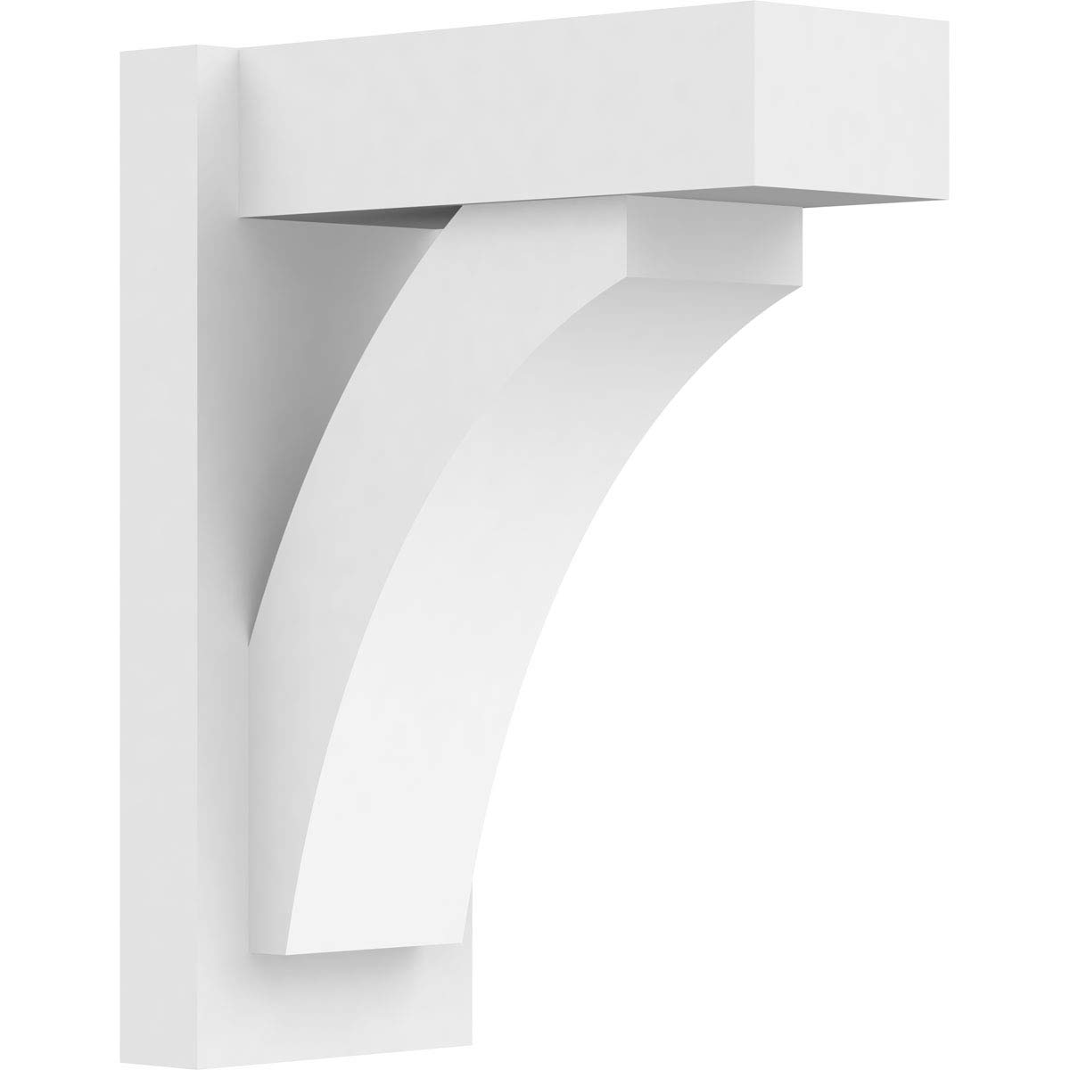 Ekena Millwork Thorton Architectural Grade PVC Outlooker with Block Ends - 7