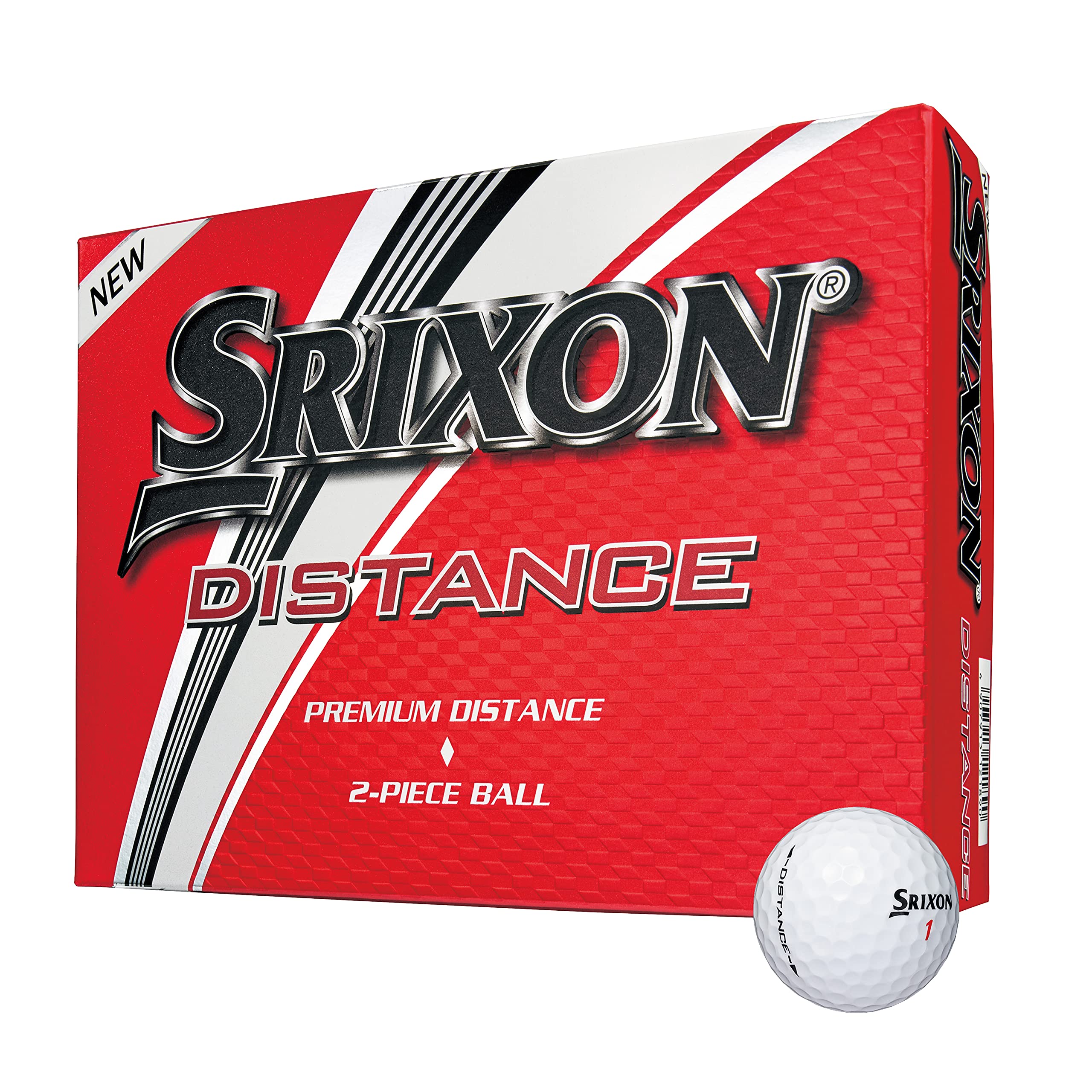 Srixon Distance 9 Golf Balls (Old Model) - 12 Pack High Velocity Long Distance Golf Balls with Responsive Feel - Durable & Cut Resistant Cover - Premium Golf Accessories & Gifts for Men - Perfect for Driving Range Practice, Course Play & Golf Tournaments