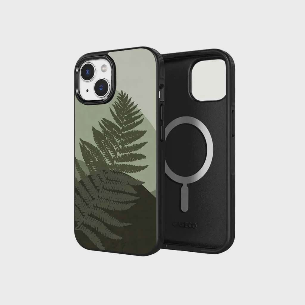 MagSafe iPhone 14 Case with Leaf Design - Slim Protective Cover for iPhone 14/14 Pro - Perfect for Everyday Use, Outdoor Activities & Travel