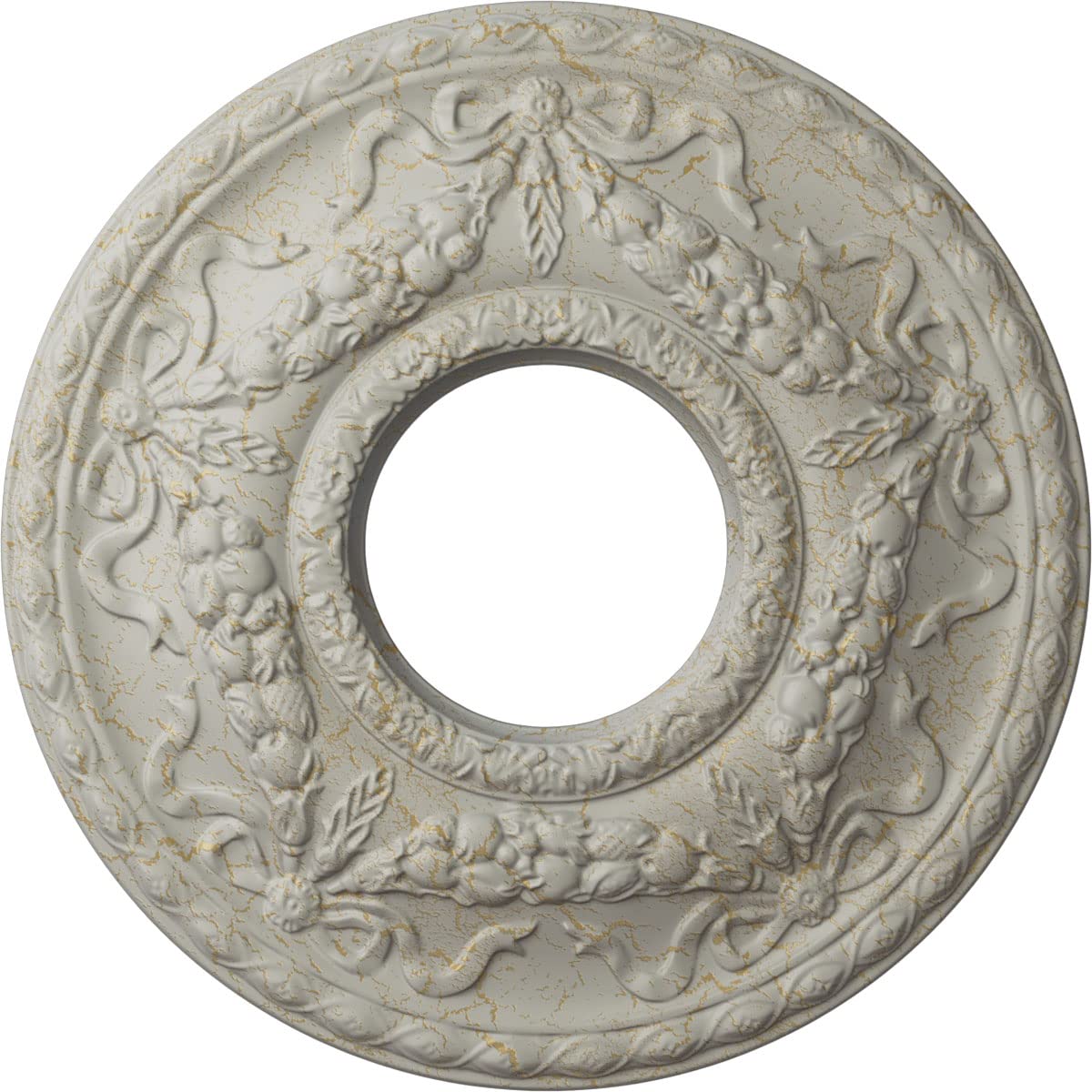 Ekena Millwork CM26HUPCC Hurley Ceiling Medallion - 22 1/8