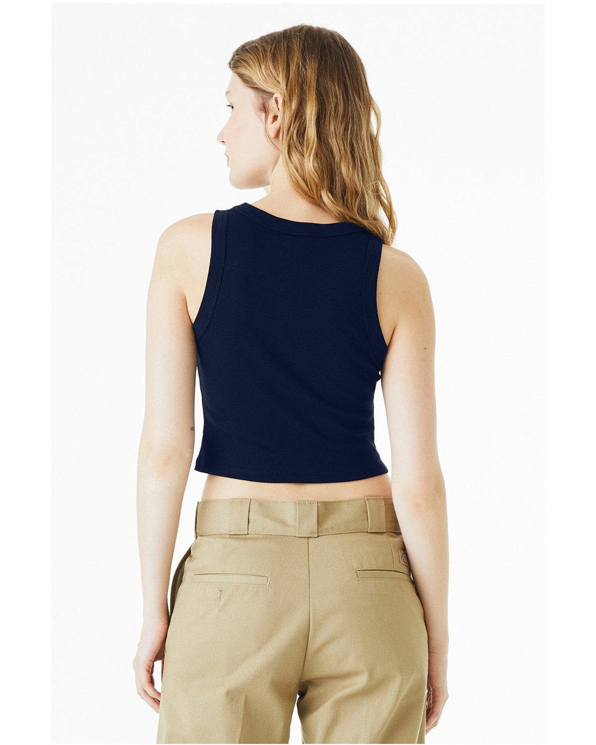 Bella + Canvas 1019 Women's Micro Ribbed Racerback Tank Top - Soft Stretchy Comfort Fit for Yoga, Gym & Everyday Wear
