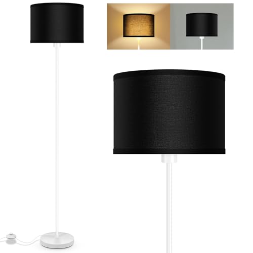 White + Black Lampshade
