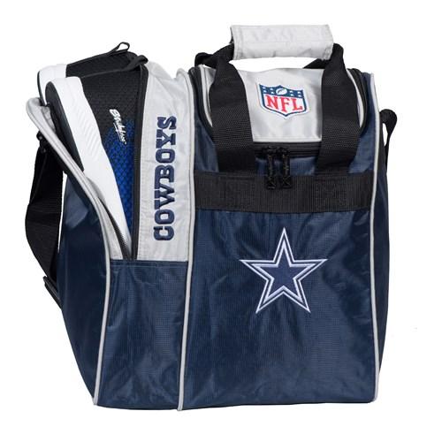 KR Strikeforce 2020 NFL Dallas Cowboys Bowling Bag - Team Logo Tote for Sports Gear & Travel Accessories - Perfect for Game Day, Gym, and Bowling Alley Outings