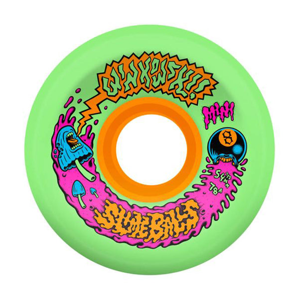 Slime Balls Winkowski Mini OG Slime Wheels 54.5mm 78a - Premium Skateboard Wheels for Smooth Cruising & Street Skating