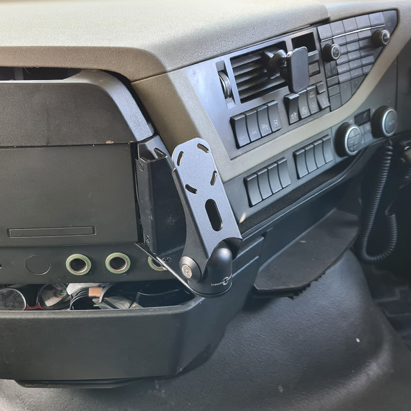 Industrial Evolution InDash Mount for Volvo FH SLP (2013-2019) Left Hand Drive - Perfect for Truck Navigation & Phone Mounting