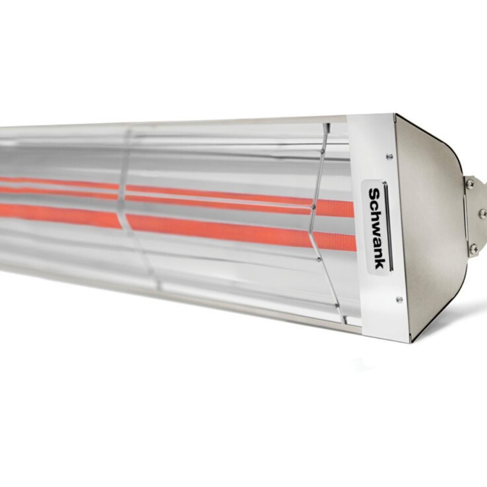 ES 3033 Electric Schwank 33 Dual Element 3000W Infrared Heater - Commercial & Residential Space Heating for Warehouses, Garages, and Patios