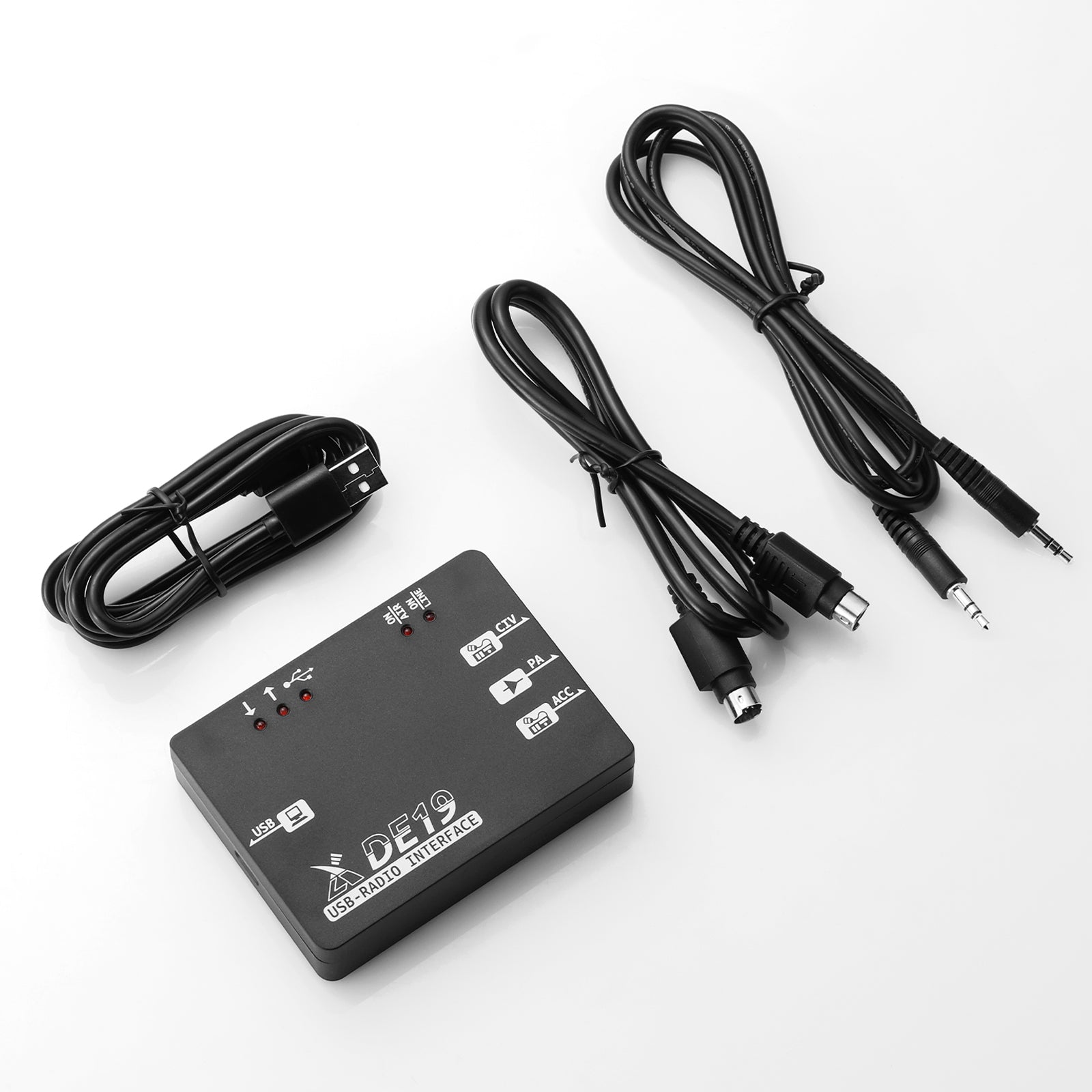 Xiegu DE-19 Data Interface Expansion Adapter for Ham Radio - Open Box - Perfect for Radio Enthusiasts & Field Operations