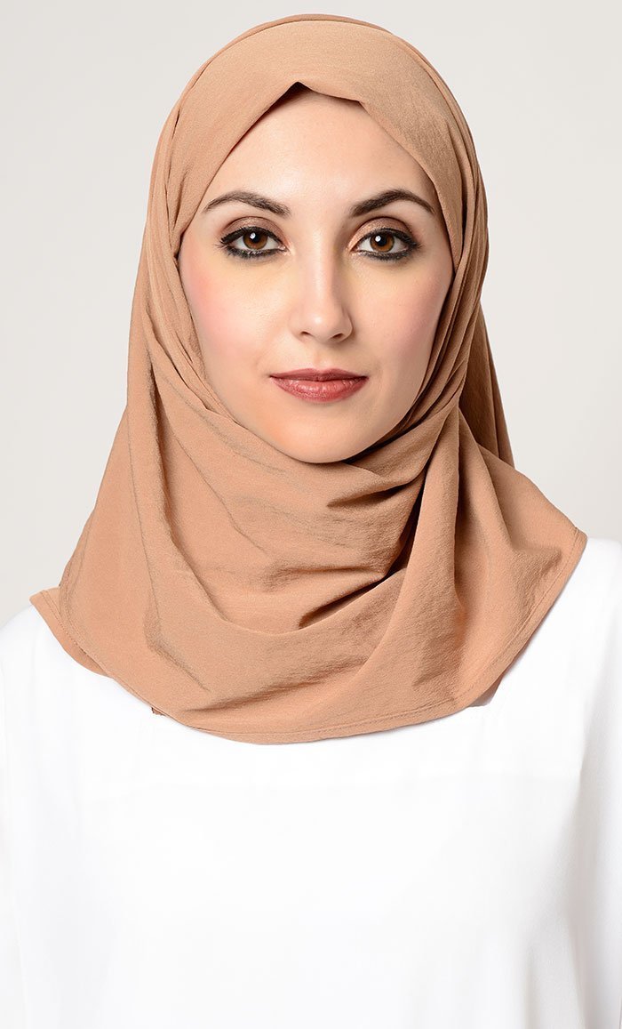 Premium Soft Everyday Women's Hijab Scarf - Lightweight Breathable Muslim Head Wrap for Work, Prayer & Casual Wear