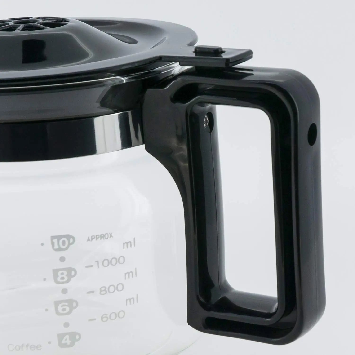 Kalita 1700ml Heat Resistant Glass Coffee Server - Perfect for Pour Over, French Press & Iced Coffee Brewing at Home or Cafe