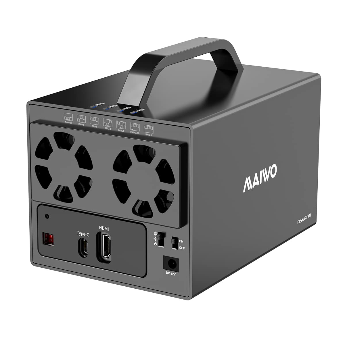 MAIWO 4 Bay USB 3.1 RAID Enclosure for 3.5