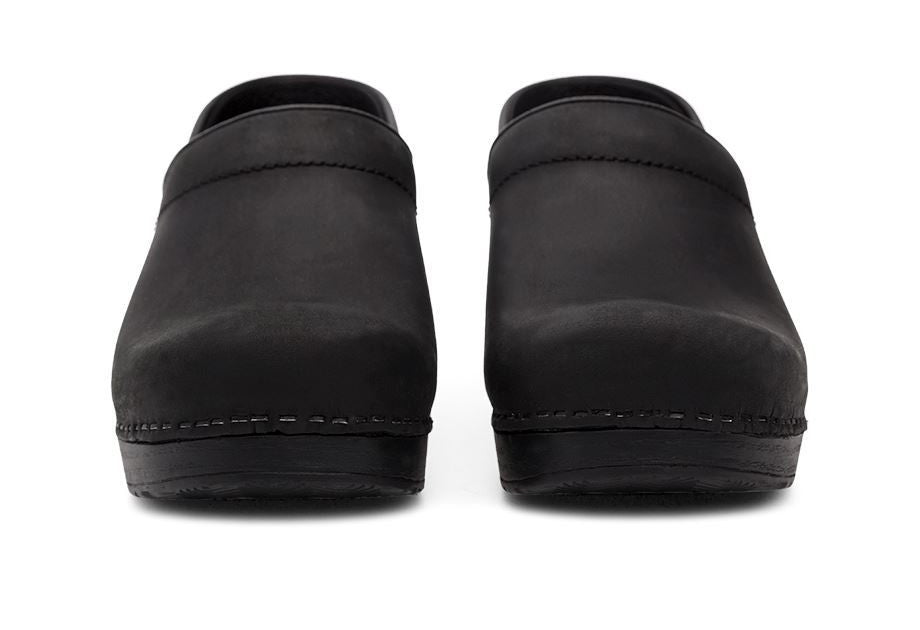 Dansko Professional Oiled Leather Clogs for Women - Slip Resistant Work Shoes for Nurses, Chefs & Healthcare Workers - Comfortable Support for All-Day Wear in Hospitals & Kitchens
