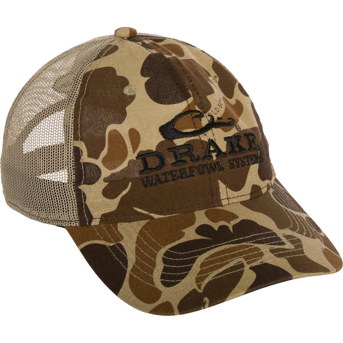 Breathable Mesh Back Camo Cap - Adjustable Military Style Baseball Hat for Outdoor, Hunting & Hiking - Lightweight & Comfortable for Men & Women