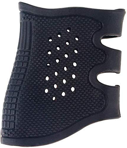 Calicob Grip Sleeve for Glock 17 19 21 22 23 25 31 32 34 35 37 38 41 | Enhanced Rubber Pistol Tactical Grip Sleeve with Grip Tape | Ideal for Shooting Range, Home Defense & Tactical Training