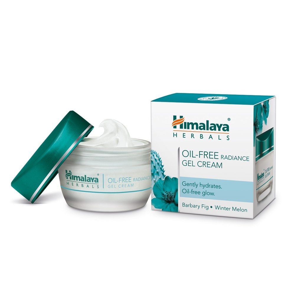 Himalaya Oil-Free Radiance Gel Cream for Oily & Acne-Prone Skin – 50g | Lightweight Hydration & Glow Boost – Perfect for Daily Skincare Routine & Summer Moisturizing