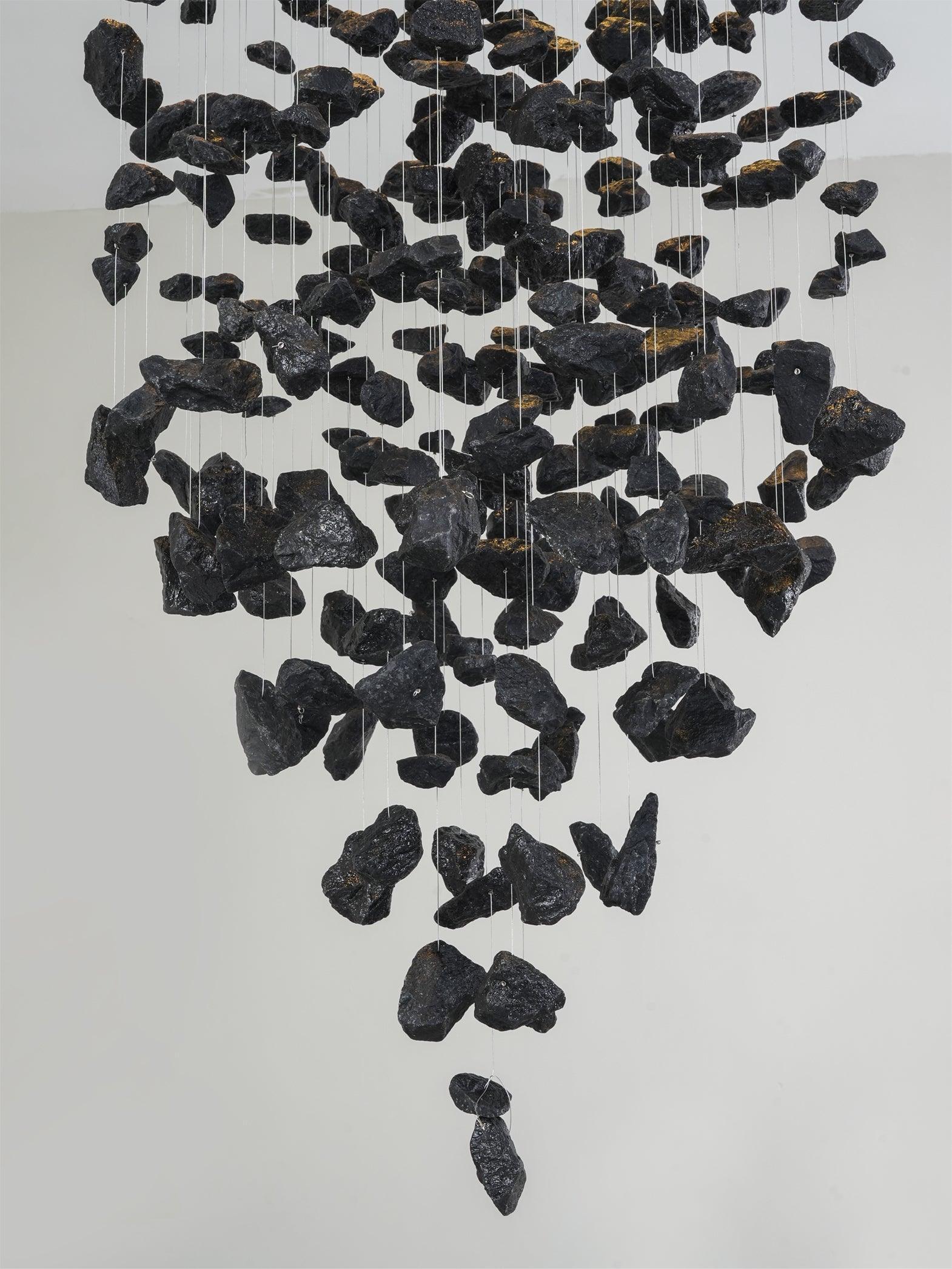 Elegant Charcoal Black Chandeliers - Modern to Rustic Style for Dining Room, Living Room & Bedroom Lighting Decor