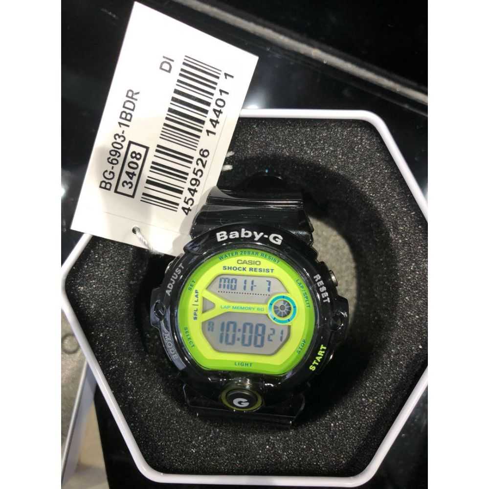 Casio Baby-G BG6903-1BDR Digital Sport Watch for Women - Water Resistant, Shockproof & Stylish for Running, Swimming & Outdoor Activities