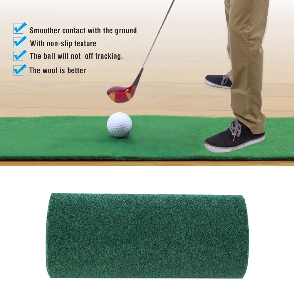 Premium Indoor/Outdoor Golf Putting Green Mat - Professional Putting Training Aid for Home & Office Practice | Perfect for Backyard, Garage & Game Room Golf Practice