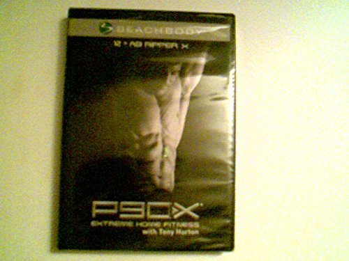 P90X Extreme Home Fitness Workout DVD with Tony Horton - AB Ripper X for Core Strength | Perfect for Home Gym & Weight Loss Training