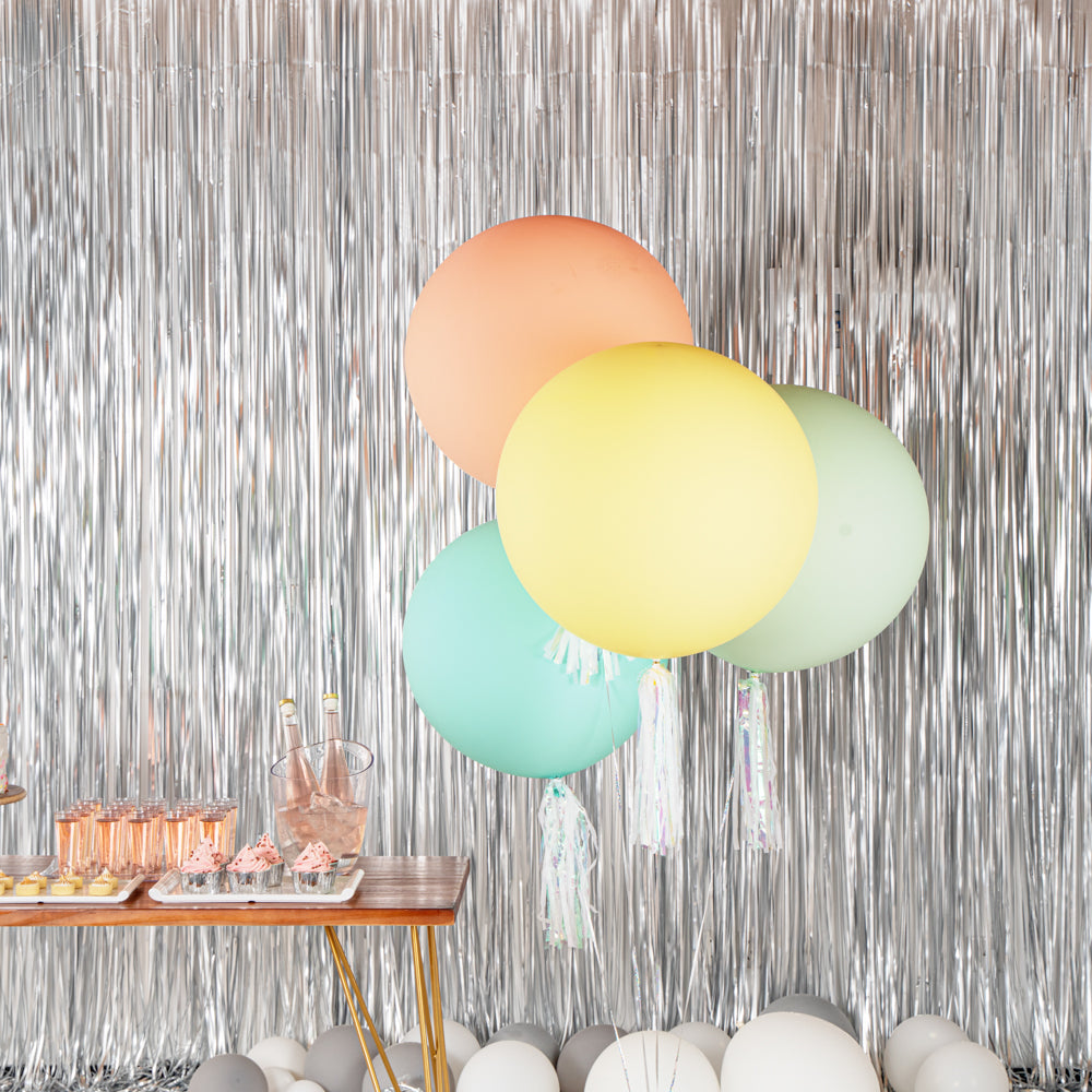 Pastel Orange Latex Balloons 36 Inch - Pack of 10 | Premium Party Decorations for Birthdays, Weddings & Baby Showers