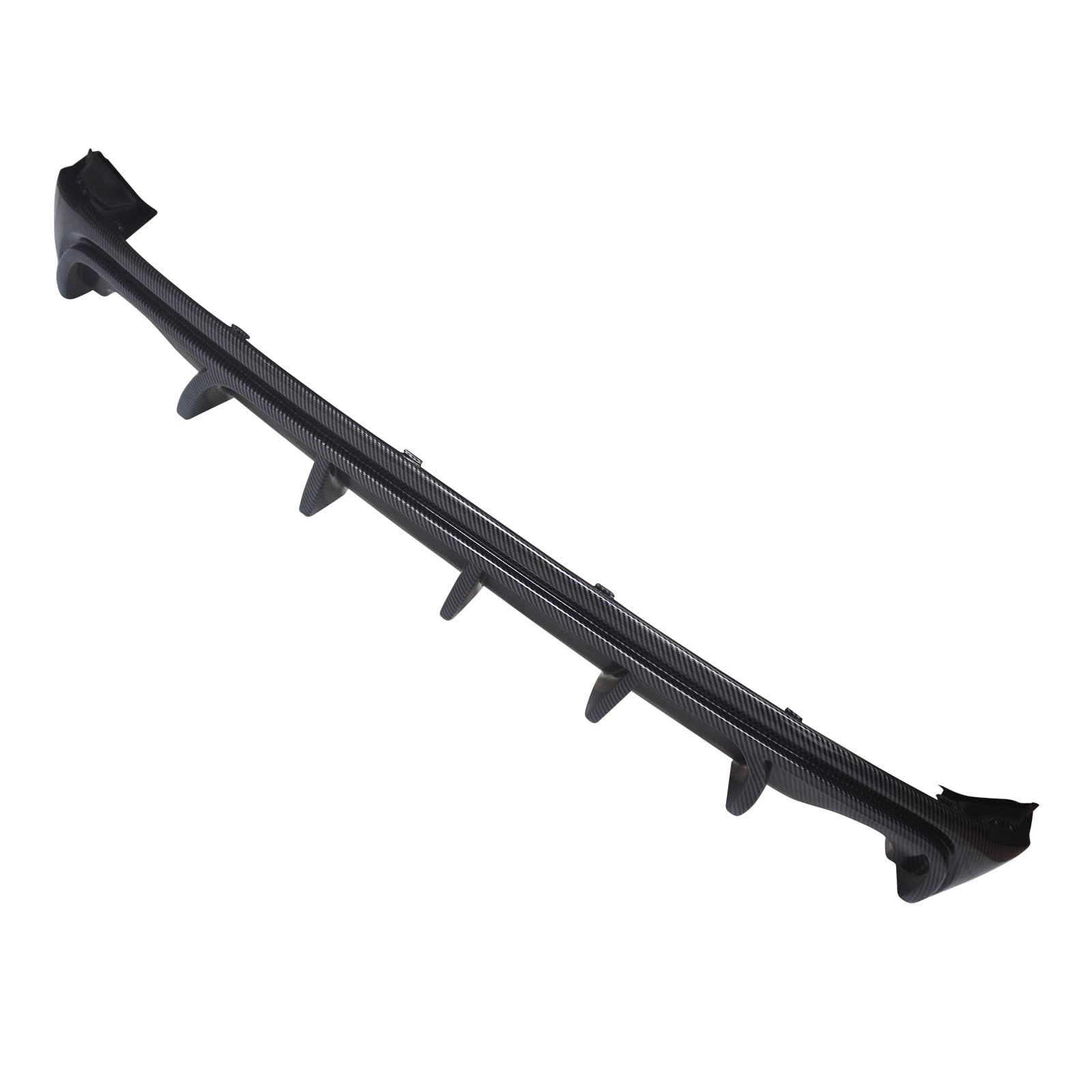 NINTE Carbon Fiber Rear Diffuser for 2014-2016 Lexus IS250 IS350 IS200t - Rear Bumper Lip Spoiler & Splitter - Enhance Style & Aerodynamics for Street & Track Performance