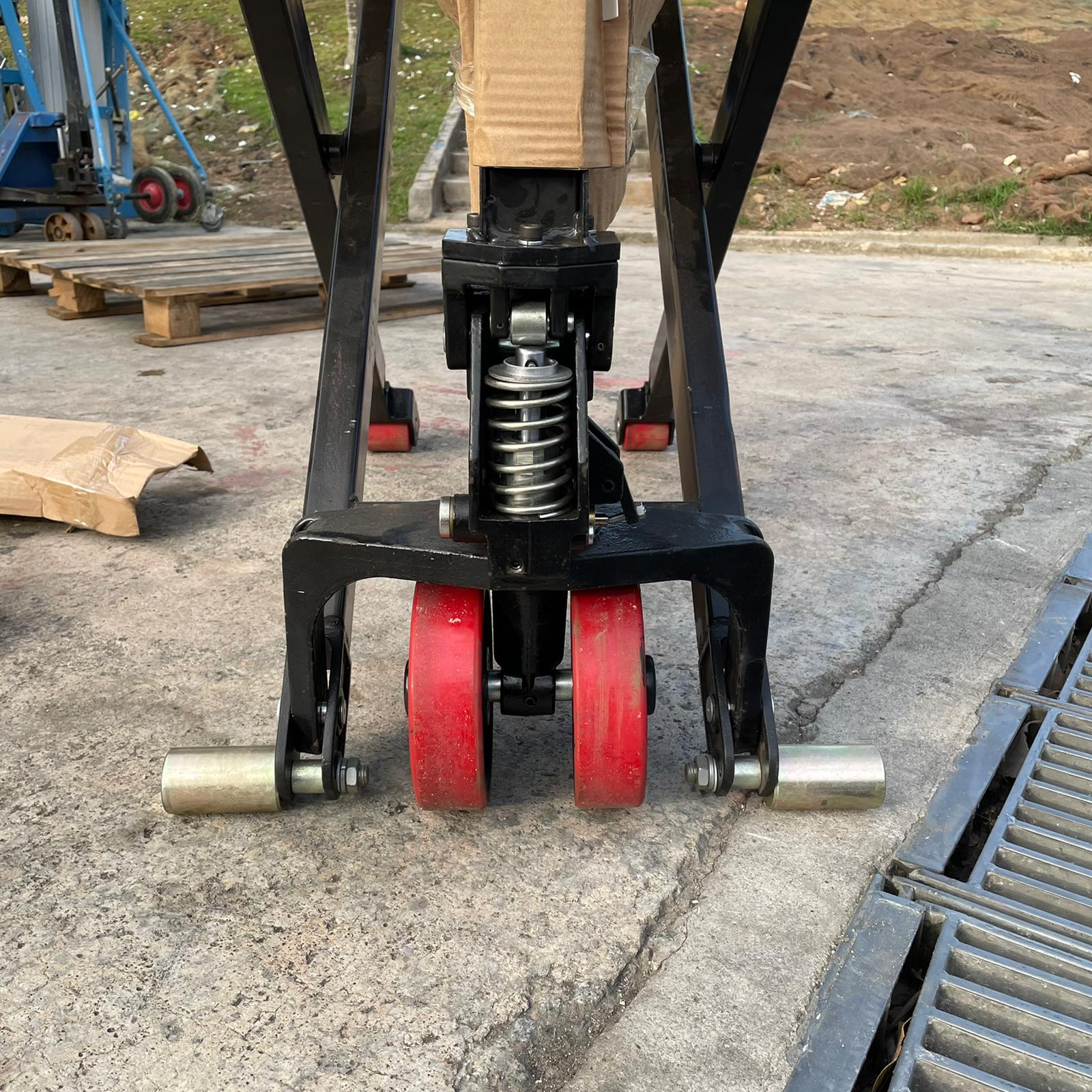 Aiko 1.5 Ton High Lift Scissor Pallet Truck - Heavy Duty Warehouse Equipment for Loading & Unloading | Model PT HPT5415M | Ideal for Industrial Warehouses, Factories & Logistics Centers