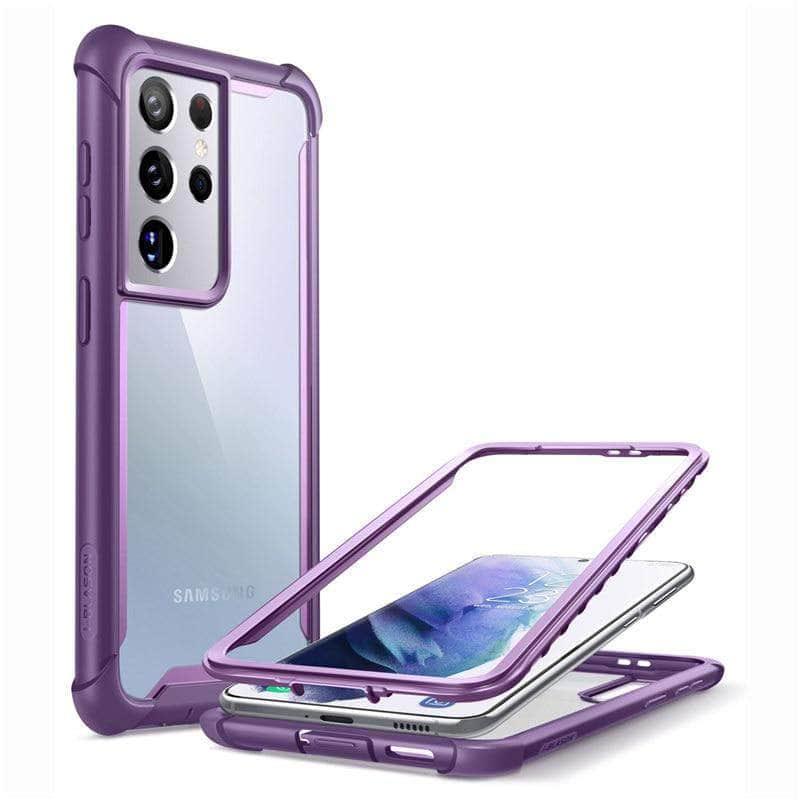 Samsung Galaxy S21 Ultra Case - BLASON Ares Full Body Rugged Protective Cover with Shockproof Bumper | Perfect for Outdoor, Work & Extreme Sports Protection