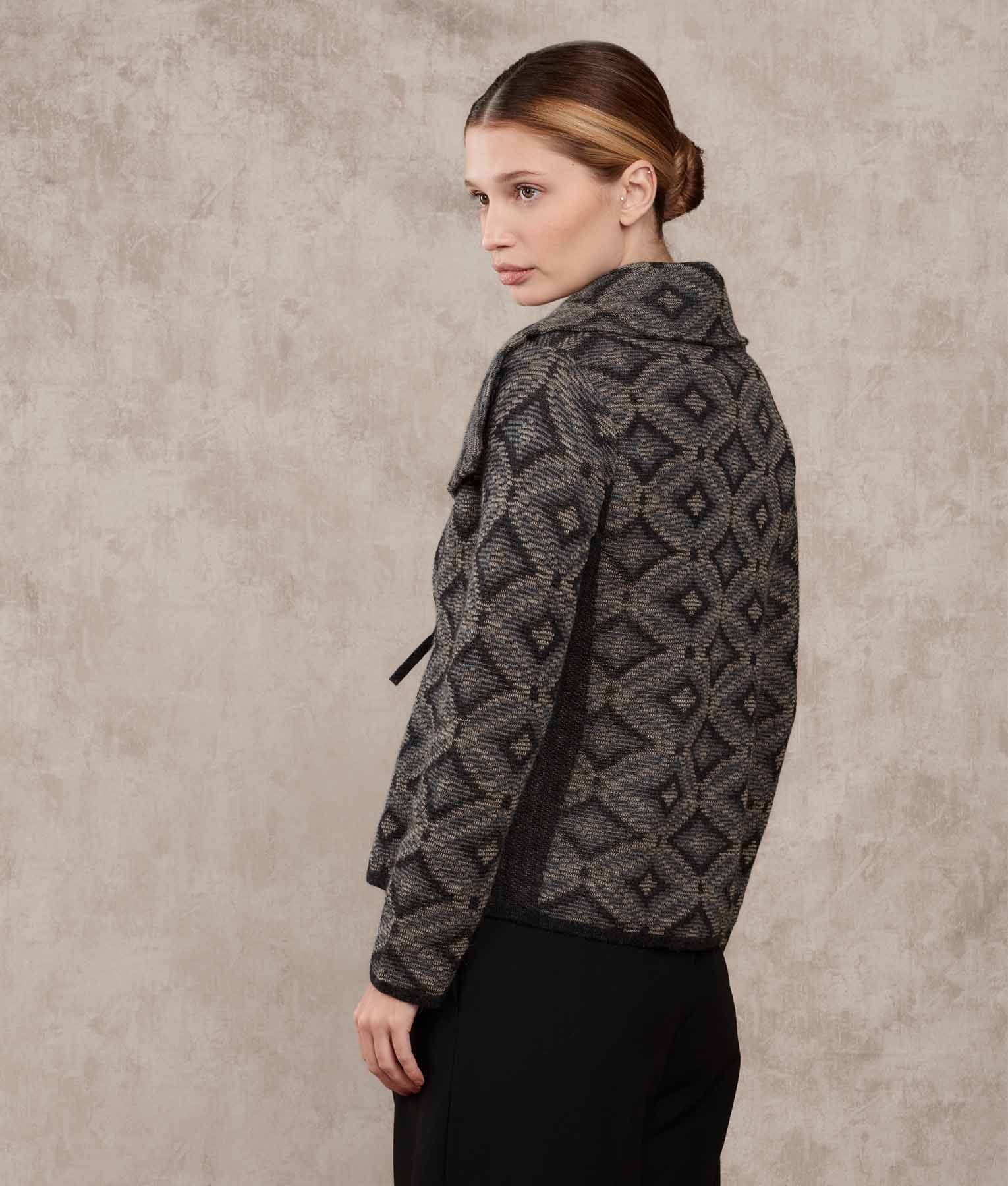 Cozy Fitted Wrap Cardigan for Women - Soft Long Sleeve Knit Sweater | Perfect for Office, Date Night & Fall Layering