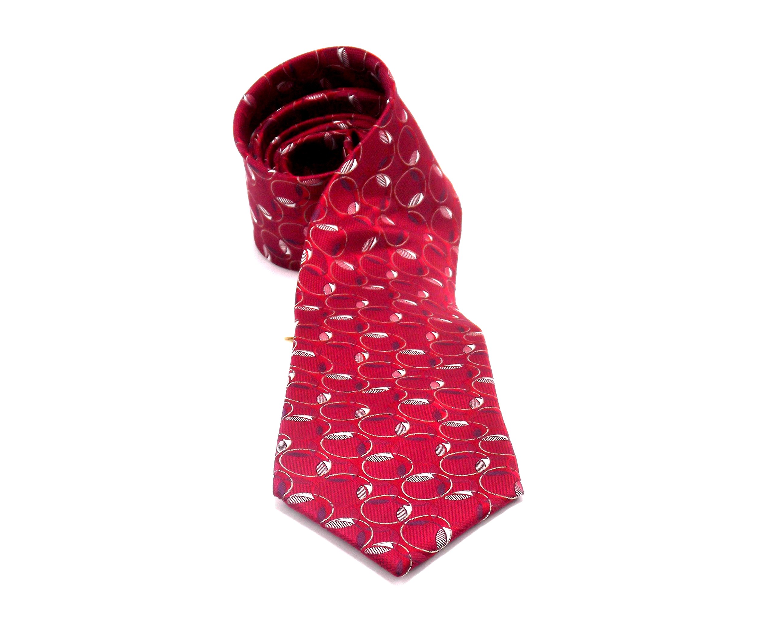 Frank Lloyd Wright March Balloons Design Silk Necktie - Classic Men's Tie for Business, Office & Formal Events - Premium Quality Silk, One Size Fits All
