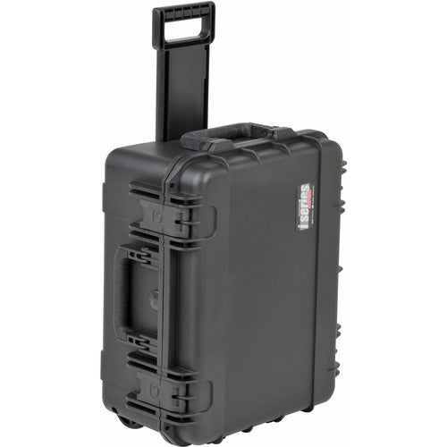 SKB 19x14.25x8 Inch Heavy Duty Rolling Case with Cubed Foam - Perfect for Music Equipment, DJ Gear & Audio Visual Transport