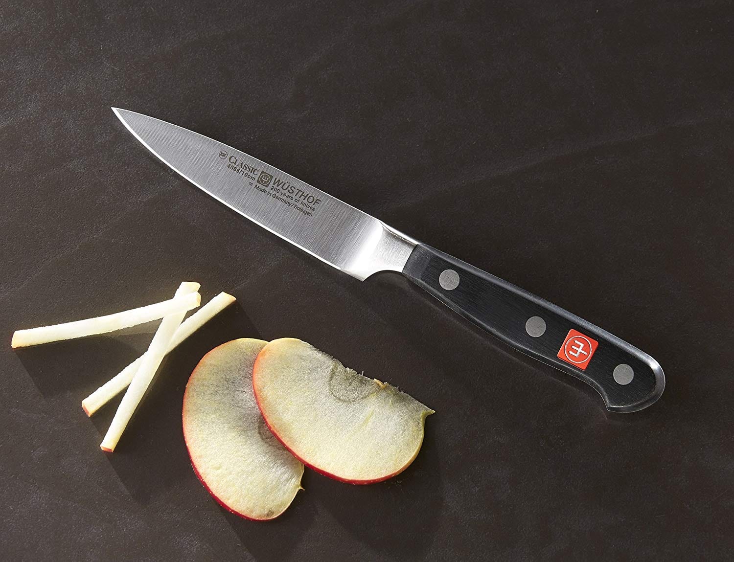 Wusthof Classic 3.5 Inch Paring Knife - High Carbon Stainless Steel Kitchen Knife for Peeling, Slicing and Trimming Fruits & Vegetables - Perfect for Home Cooking and Professional Chefs