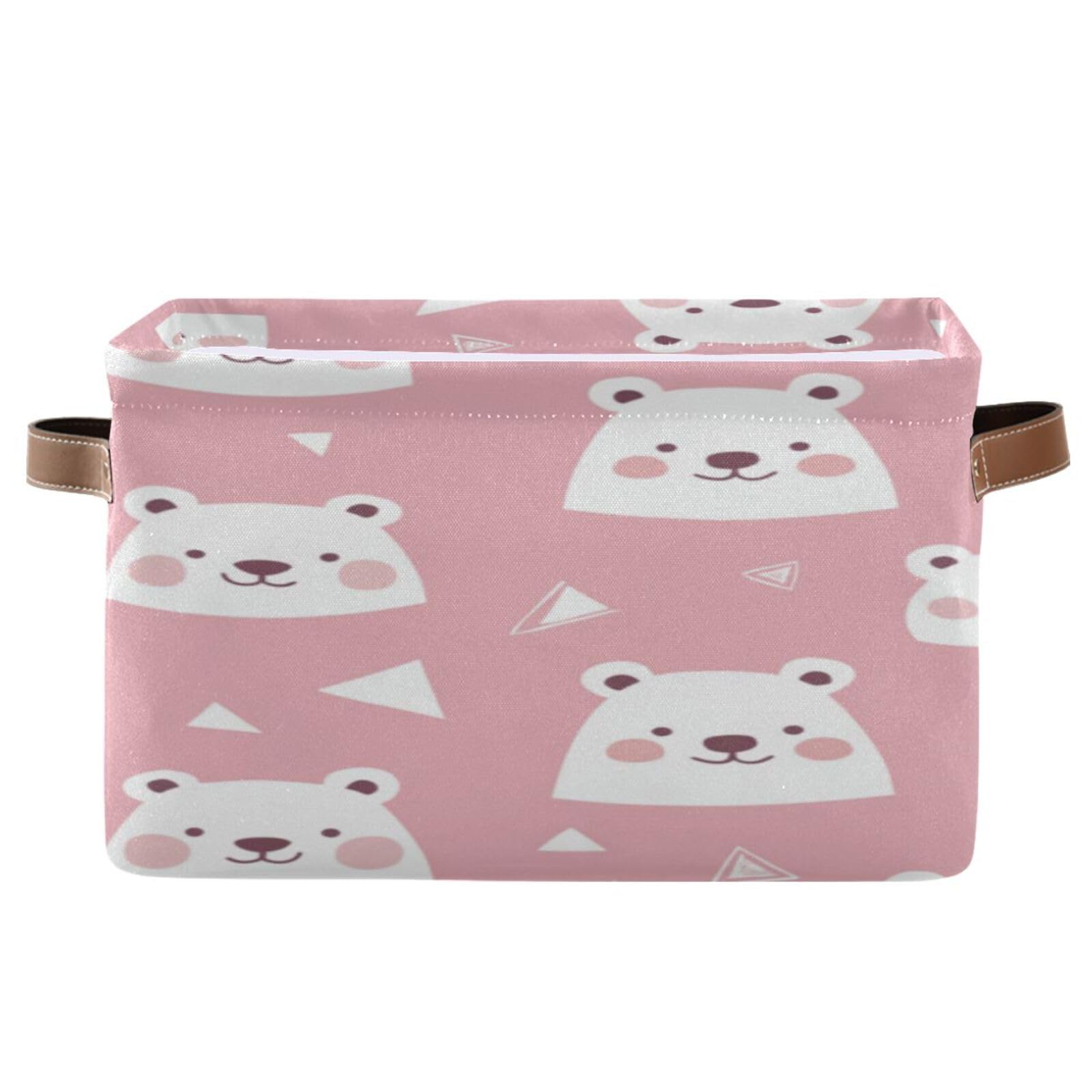 Large Fabric Storage Bins with Handles - Collapsible Organizer for Closet, Shelves & Home | Perfect for Clothes, Toys & Bedroom Storage